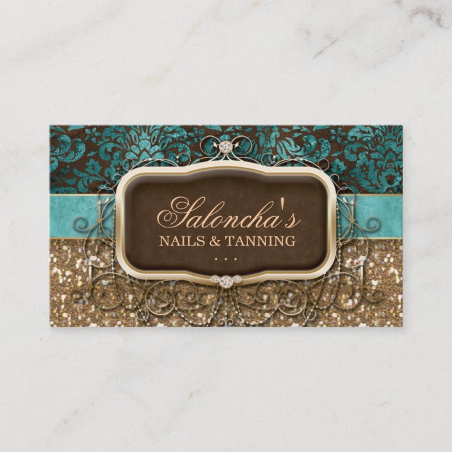 Candelabro Tanning da forma do cartão da lealdade (Frente)