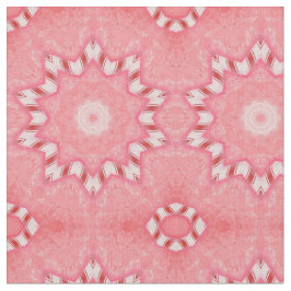 Candy Cane Christmas Kaleidoscope Tecido