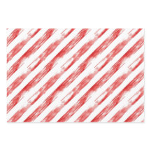 Candy Cane Red Strips Papais noeis Natal