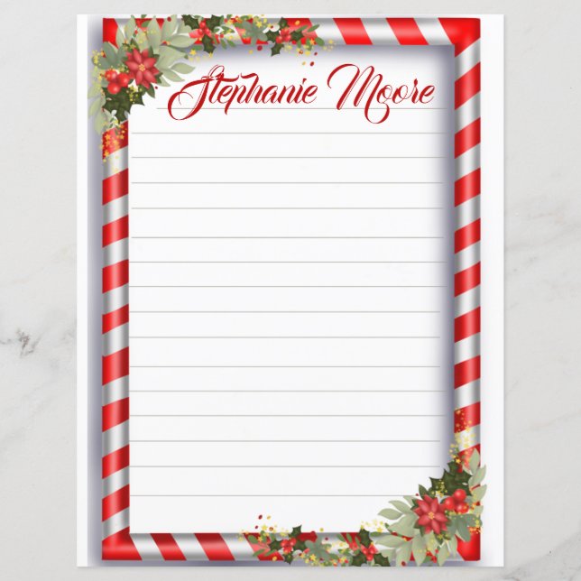 Candy Cane Trimmed (Frente)