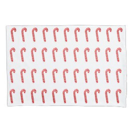 Candy Canes, Conjunto de Duas, Capas de Travesseir