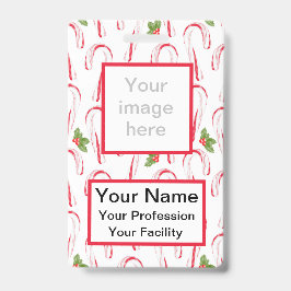 Candy Canes e Holly Crachá