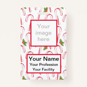 Candy Canes e Holly Crachá