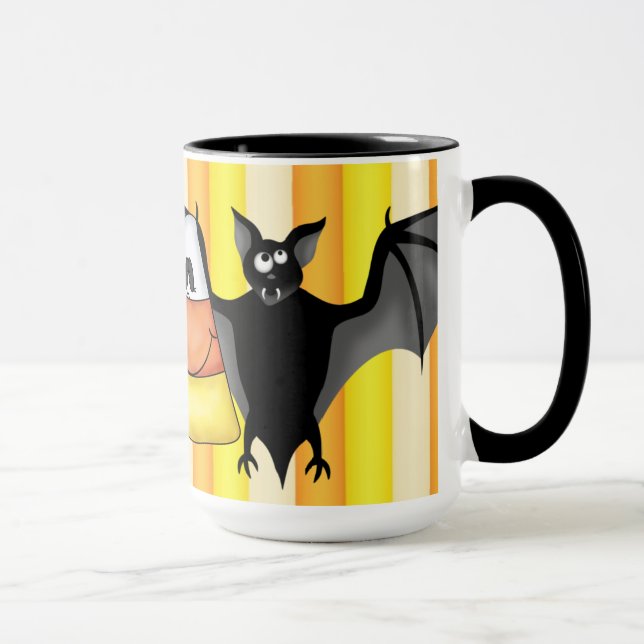 Candy Corn - Caneca de café (Direita)