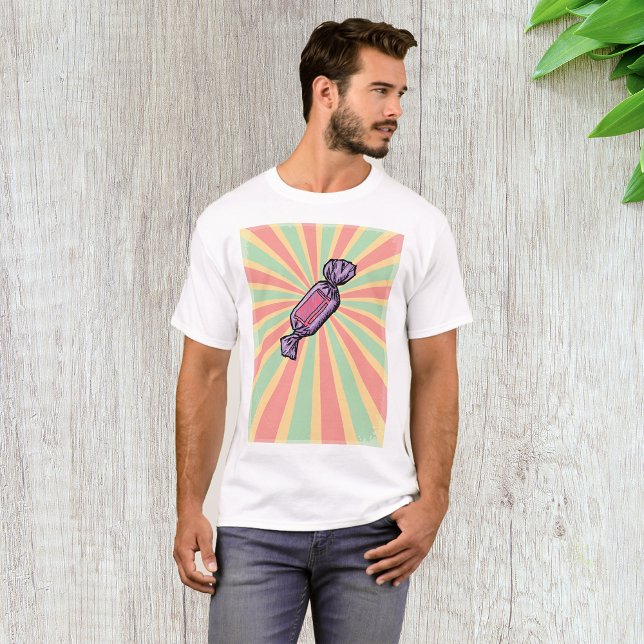 Candy Lollie Mens T-Shirt (Criador carregado)