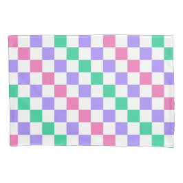 Candy shop diagonal checkerboard pattern