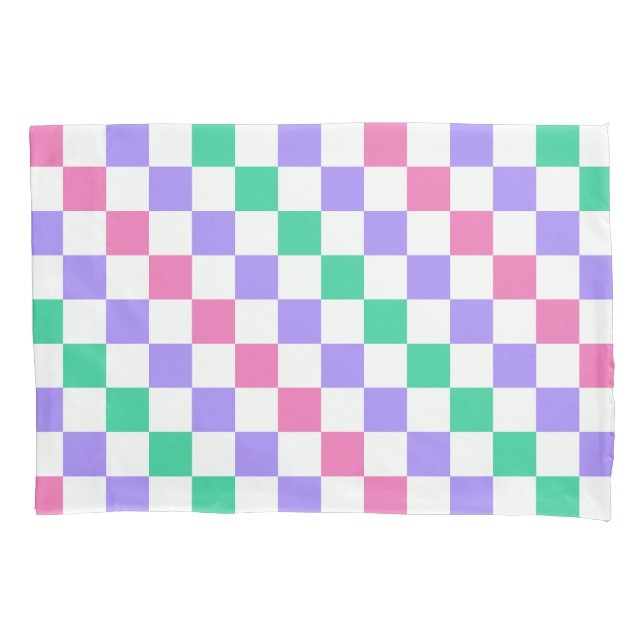 Candy shop diagonal checkerboard pattern (Frente-Esquerda)