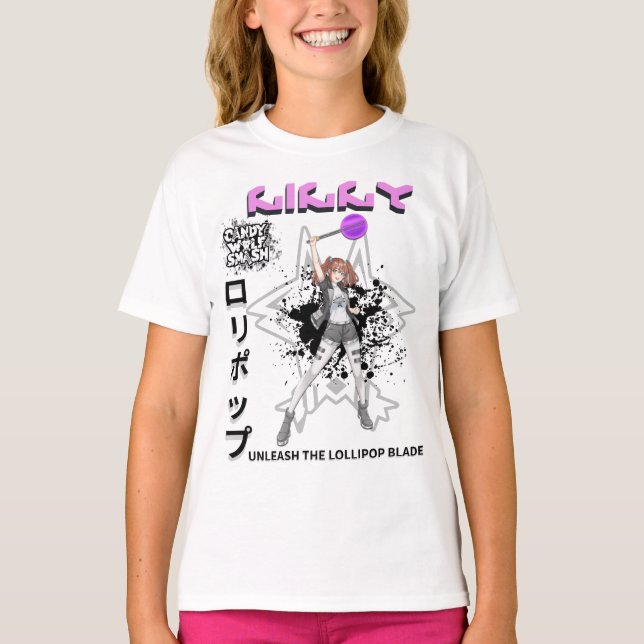 Candy Wolf Smash | Camiseta LILLY (Frente)