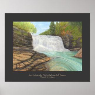 Cane Creek Cascades - Impressão de Arte em Cascata
