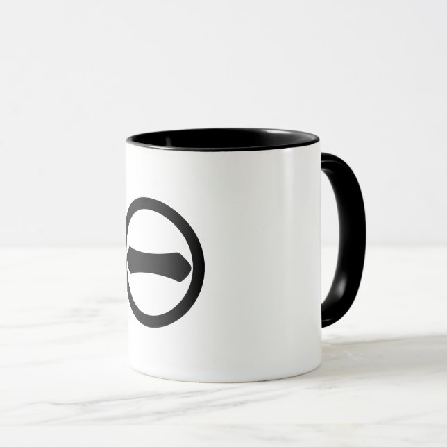 CANECA 丸に一の字 (Frente Esquerda)
