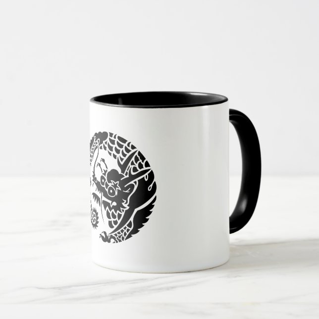 CANECA 日蓮宗龍の丸 (Frente Esquerda)