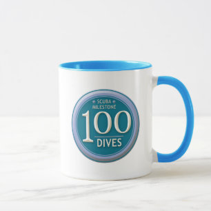 Caneca 100 mergulhos