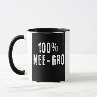 Caneca 100% Nee-Gro 2 com 11oz