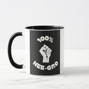 Caneca 100% Nee-Gro 3 com 11oz