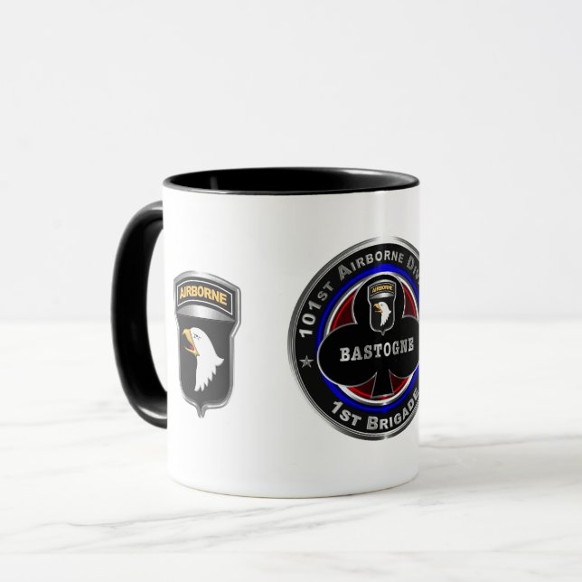 Caneca 1011 rua Airborne Division 1rua Brigade "Bastogne" (Frente Esquerda)
