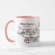 11 oz Mug "Wild Cherry", por Erin A Thomas (vibran