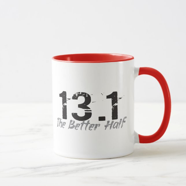 Caneca 13.1 A melhor metade - meia maratona (Direita)