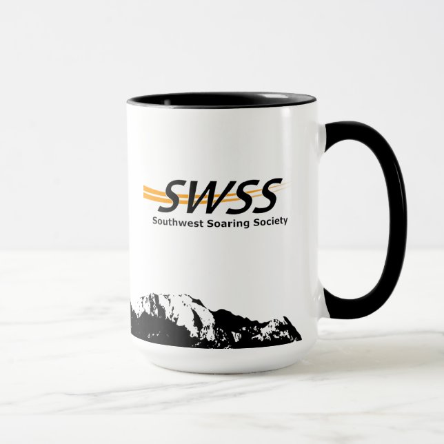 Caneca 15oz Mug: Southwest Soaring Society e SWR Mug V2 (Direita)