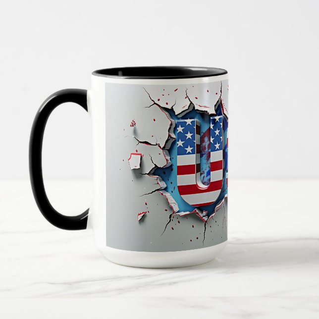 Caneca 15oz USA Mug (Esquerda)