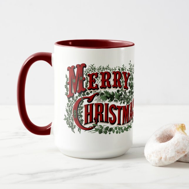 Caneca 1876 Feliz Natal Verde (Com Donut)