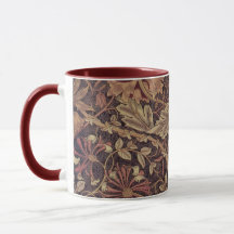 1876 Vintage William Morris Honeysuckle