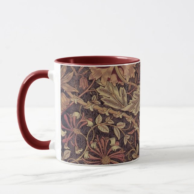 Caneca 1876 Vintage William Morris Honeysuckle (Esquerda)