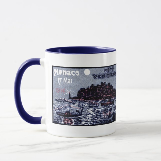 Caneca 1914 Festival Venetiano de Mônaco (Esquerda)