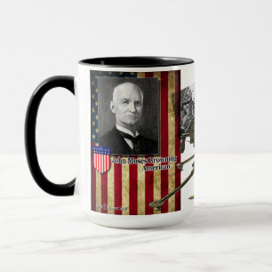 Caneca 1919 M1919 americanos que bronzeiam a metralhadora