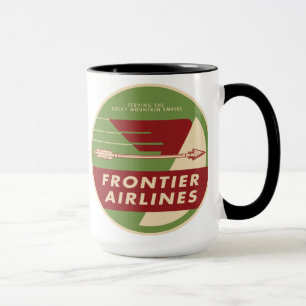 Caneca 1946 do logotipo de Frontier Airlines do
