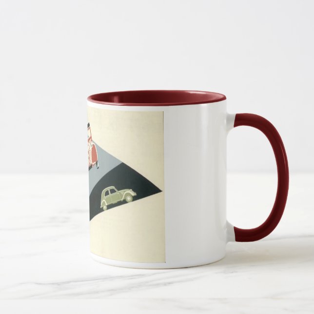 Caneca 1954 2cv retros (Direita)