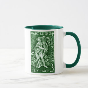Caneca 1958 Jardinagem + Carimbo Hortícola