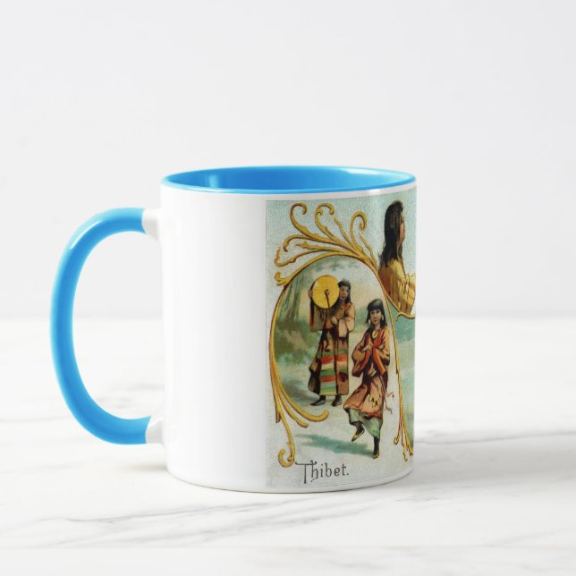 Caneca 19.º C. Tibete (Esquerda)
