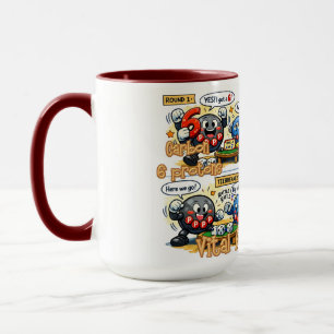 Caneca 1,98 m Elementos Químicos Vitais para a Sobrevivên