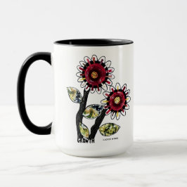 Caneca 1 - Abstrato floral