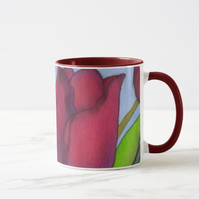 Caneca 1 das tulipas (Direita)