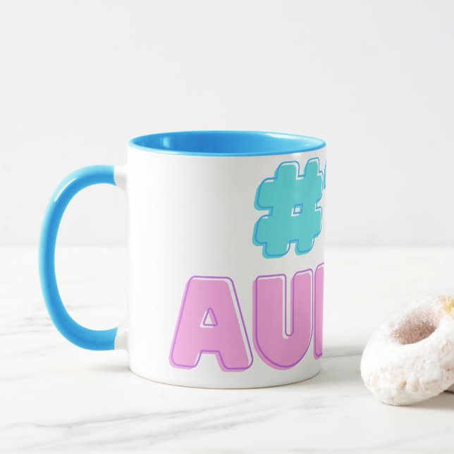 Caneca #1 Tia Adesivo (Com Donut)