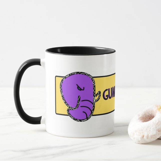 Caneca 1rua D'Mug assinada por Gumboe (Com Donut)
