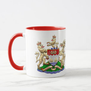Caneca [200] Casaco de armas históricas de Hong Kong 1959