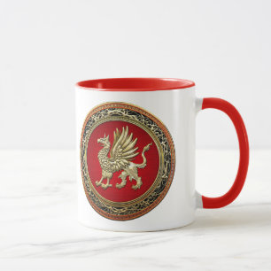 Caneca [200] Grifo Dourado sagrado