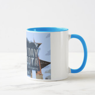 Caneca 2016 comemorativa de Minnesota Duluth do