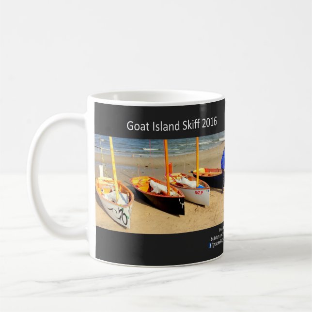 Caneca 2016 do Skiff da ilha da cabra (Esquerda)