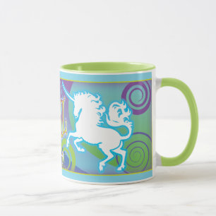 Caneca 2017 mágica do unicórnio 11oz da caneca d