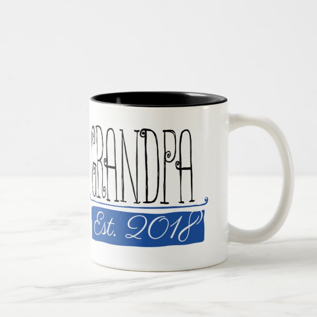 Caneca 2018 do presente do Est do vovô (Direita)