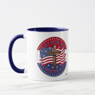 Caneca 2020 Reze Pelo Sinalizador Da Cruz Vermelha, Branc
