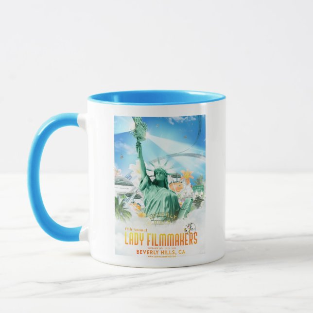 Caneca 2025 Lady Filmakers Poster - Camisa (Esquerda)