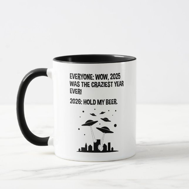 Caneca 2026 Segura Minha Cerveja (Esquerda)