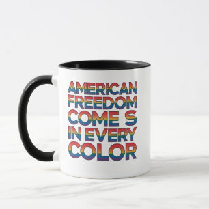 Caneca 250º Liberdade Americana Vem em Todas as Cores LGB