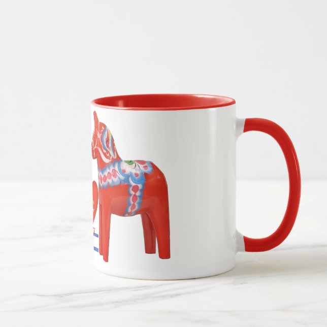 Caneca 25 junto anos de cavalo datado feito sob encomenda (Direita)