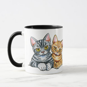 Caneca 2 Shorthairs Americanas