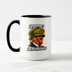 Caneca 2Epic 2 Furioso – Paródia de desenho animado de Tr